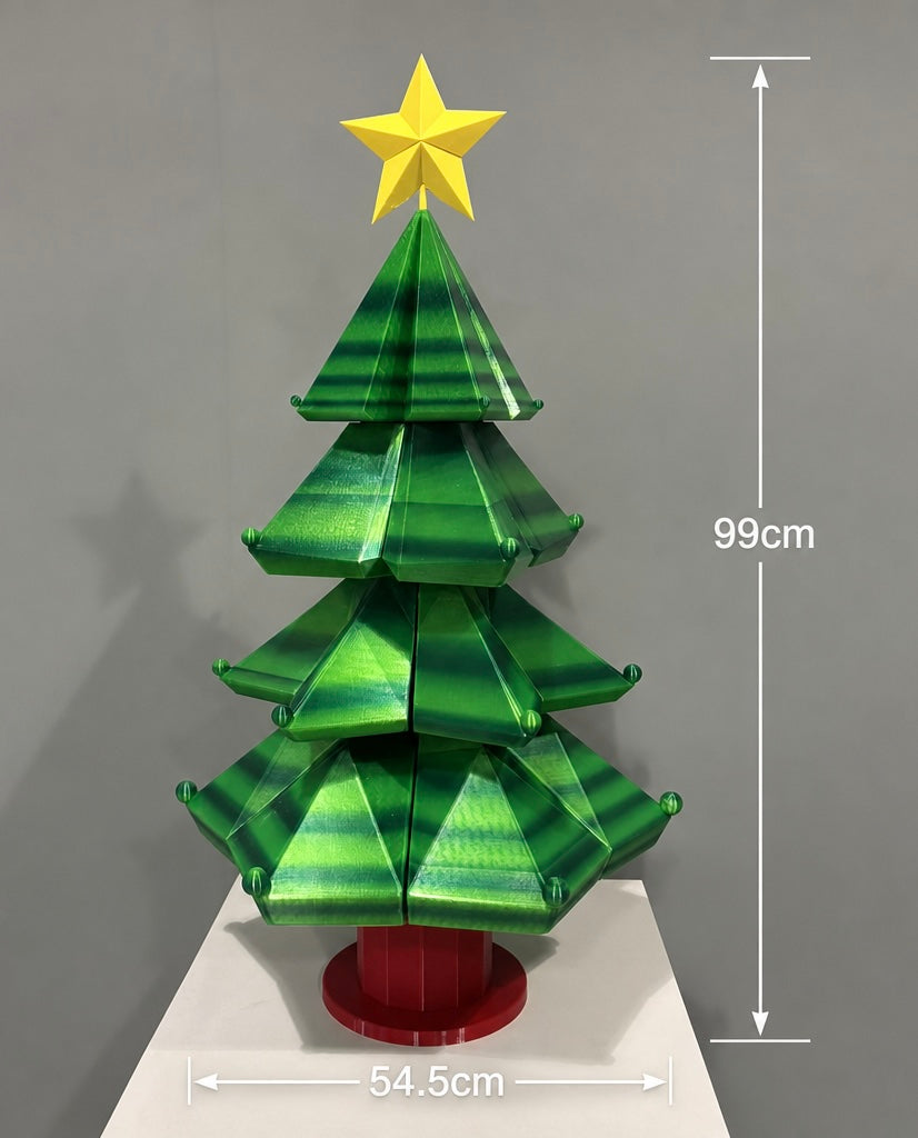 🎄 More Joy, Less Waste: The Story Behind Our 99cm Modern Christmas Tree Sculpture