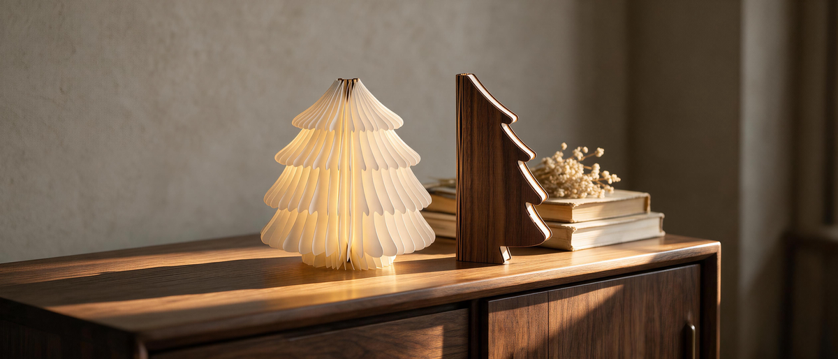 Modern Foldable Christmas Tree Lamp