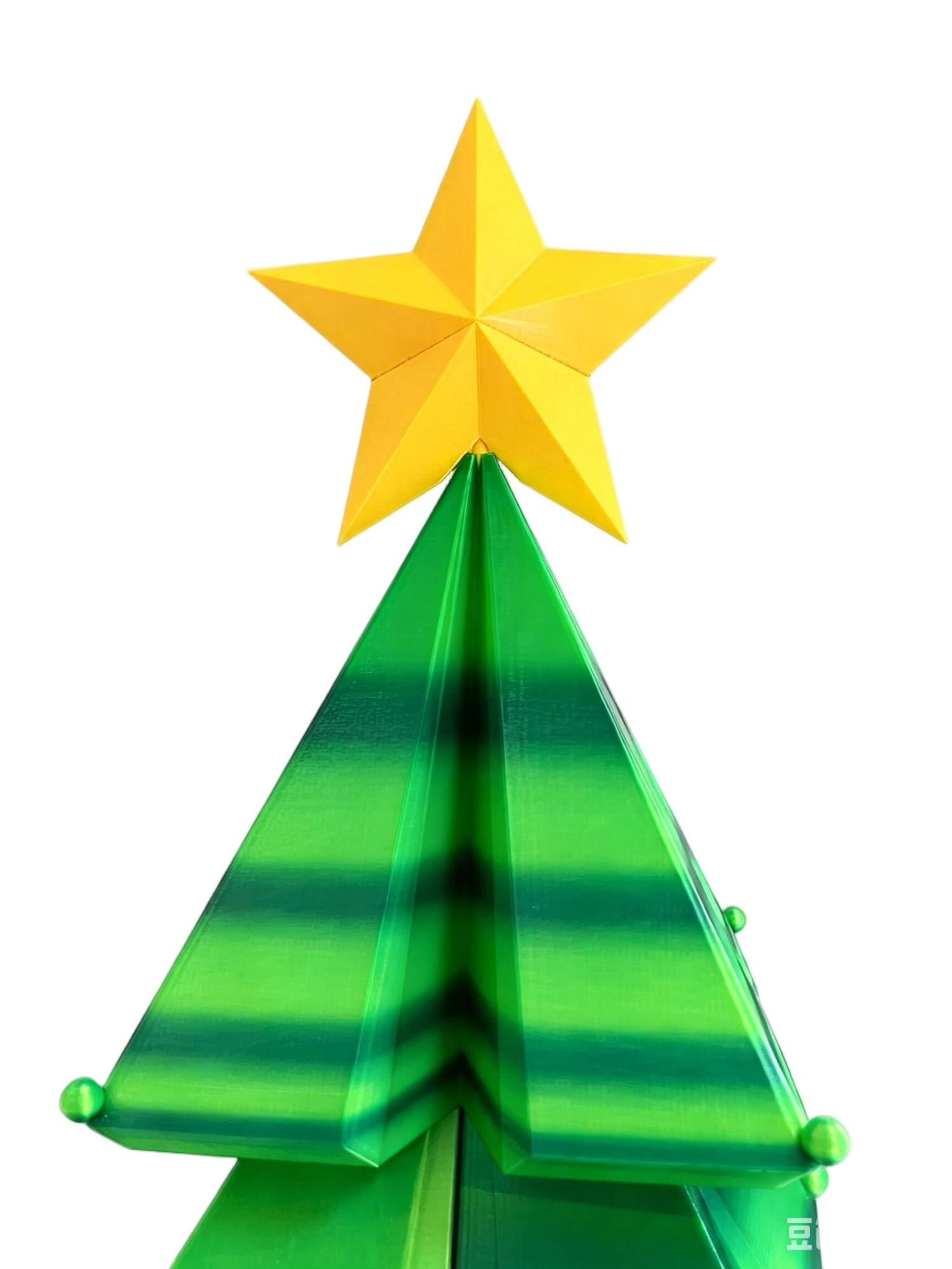 Modern Christmas Tree Sculpture
