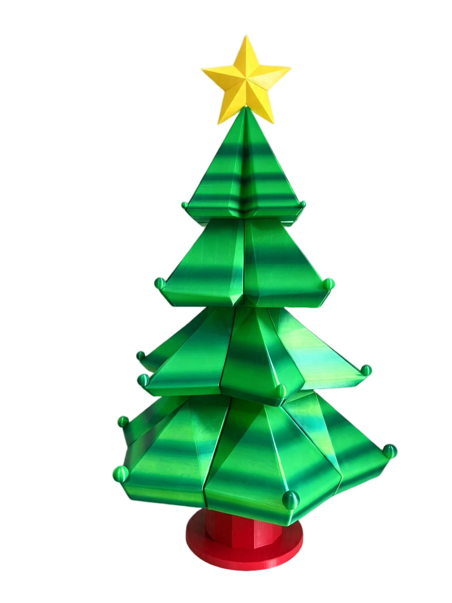 Modern Christmas Tree Sculpture